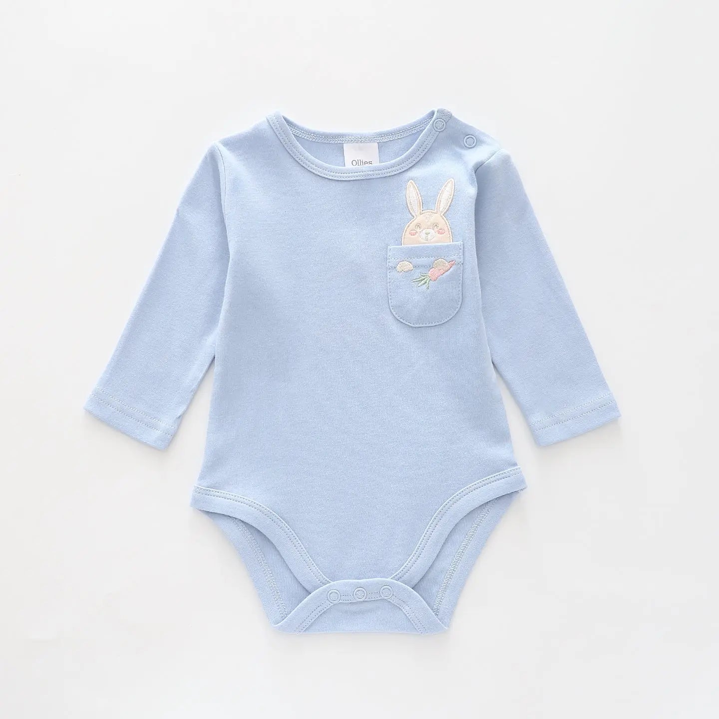 Bunny Rabbit, Baby Boys Bodysuit Ollies Place