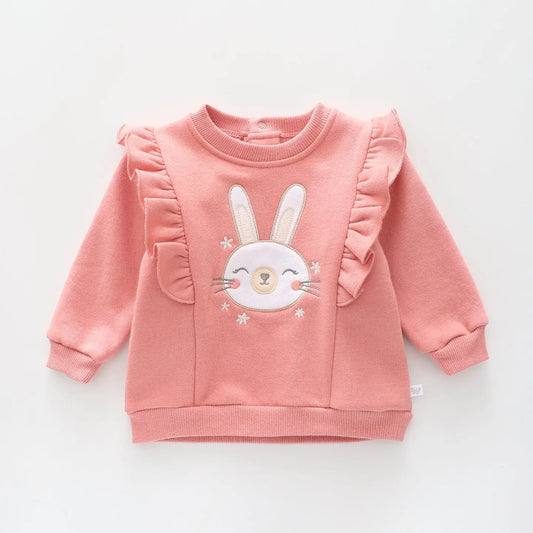 Bunny, Infant Girls Sweat Top Ollies Place