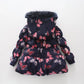 Butterfly Hooded Puffer Jacket Ollies Place