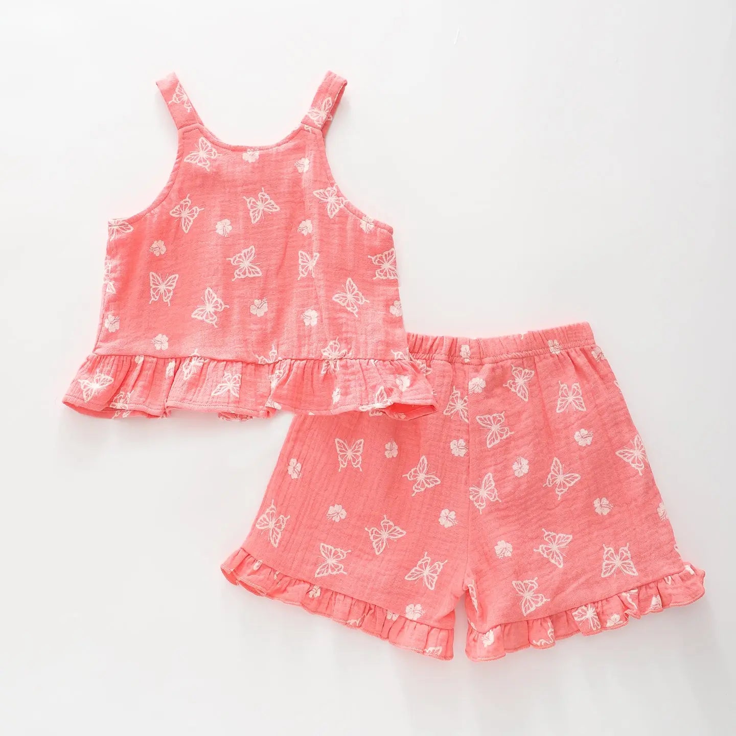 Butterfly Top and Shorts Set Ollies Place