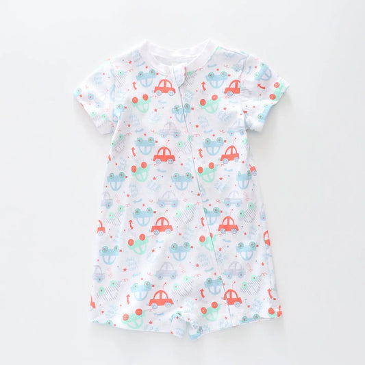 Car Print Baby Romper Ollies Place