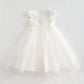 Celeste White Sequin Gown Ollies Place