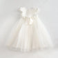 Celeste White Sequin Gown Ollies Place