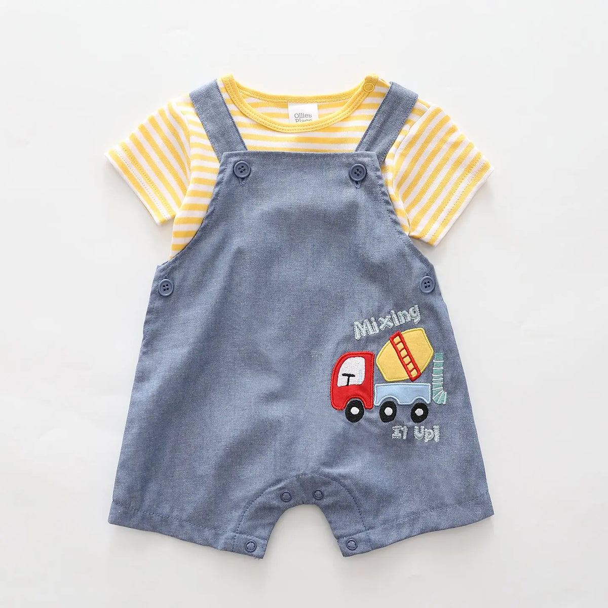 Cement Mixer Shortalls Set Ollies Place