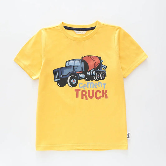 Cement Truck Kids Tradie Shirt Ollies Place