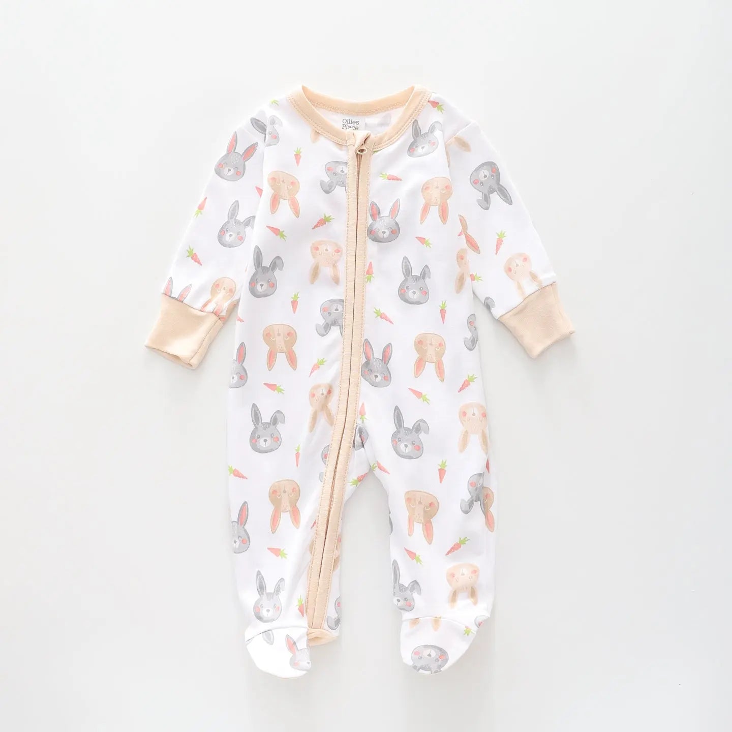 Cheeky Bunny, Baby Boys Romper Ollies Place