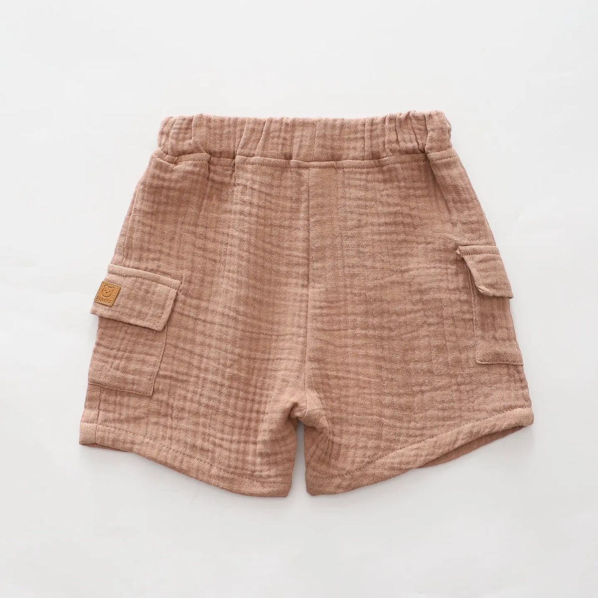 Cheesecloth Cargo Pocket Shorts Ollies Place
