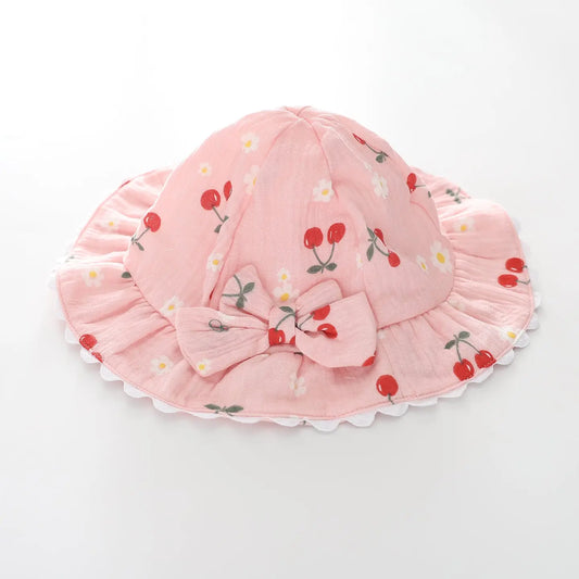 Cherry Print Baby Hat Ollies Place