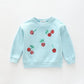 Cherry Treat, Junior Girls Sweat Top Ollies Place