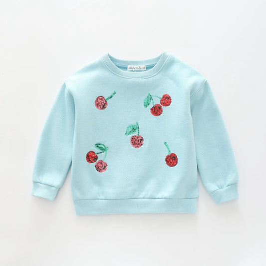 Cherry Treat, Junior Girls Sweat Top Ollies Place