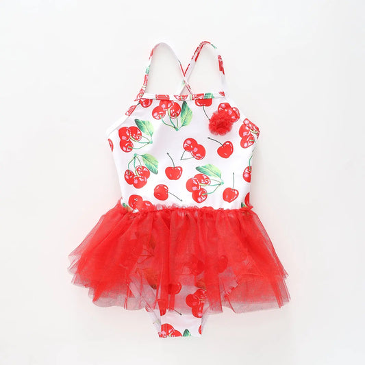 Cherry Tutu Swimsuit Ollies Place