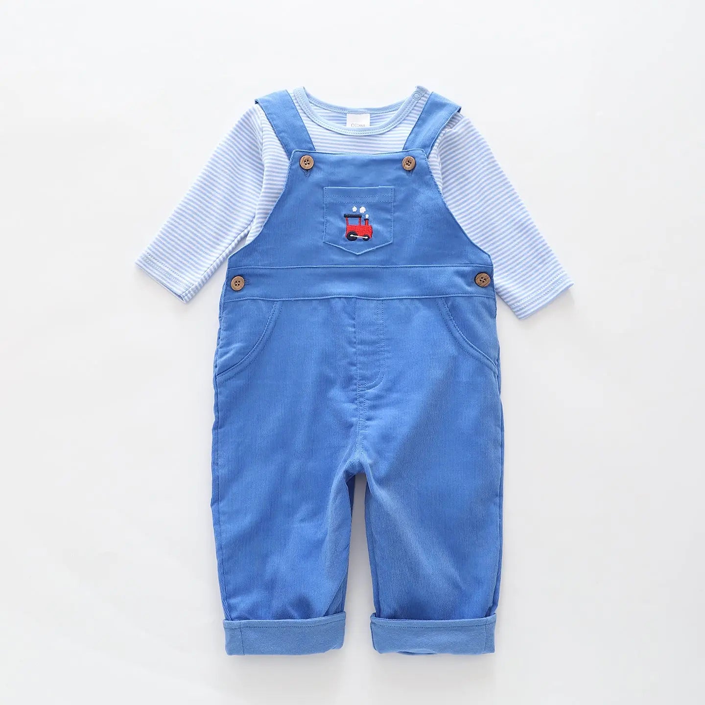 Choo Choo Train Overalls Set Ollies Place
