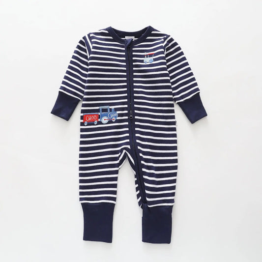 Choo Choo Train Romper Ollies Place