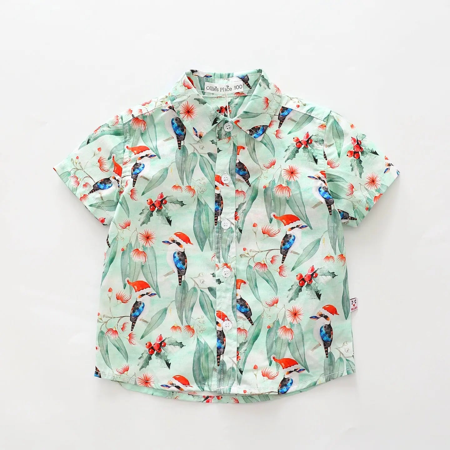 Christmas Kookaburra Baby Shirt Ollies Place