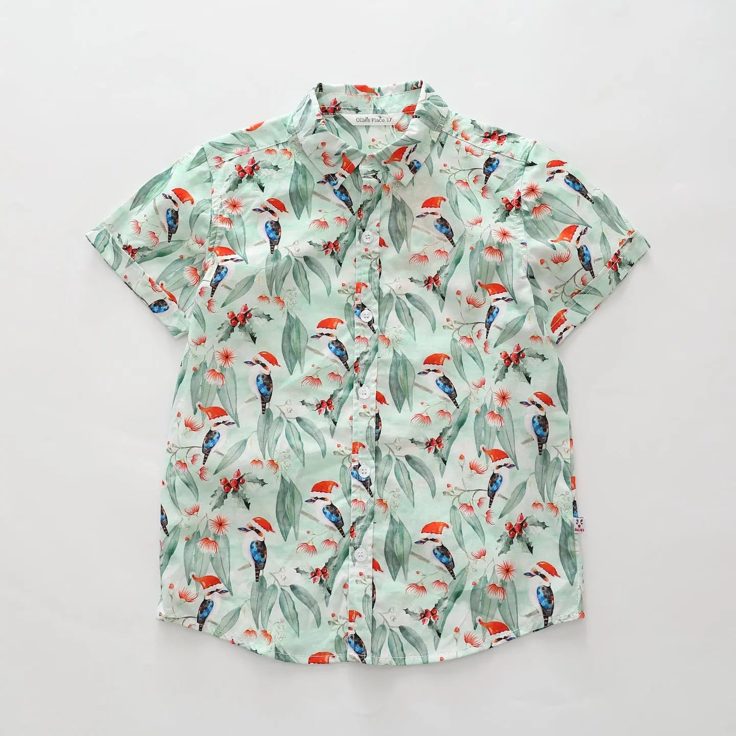 Christmas Kookaburra Boys Shirt Ollies Place
