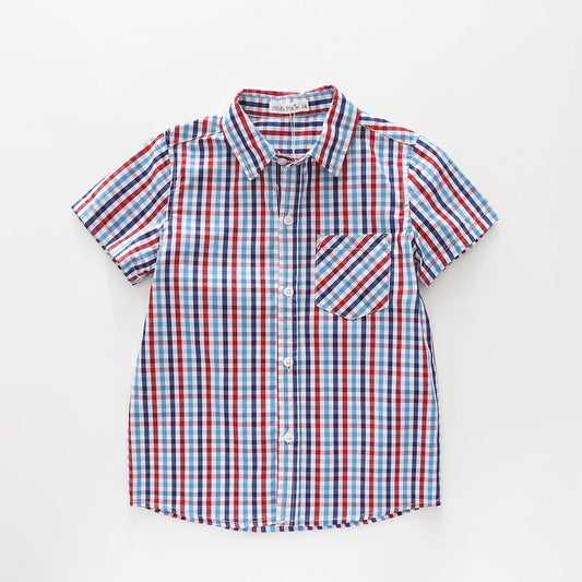 Classic Check Collared Shirt Ollies Place