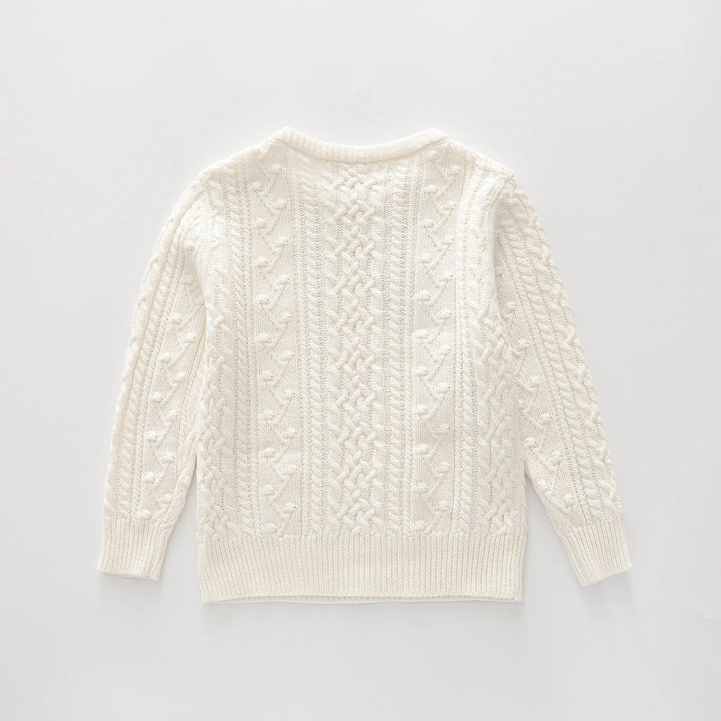 Girls cream jumper hotsell