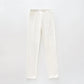 Classic Pull On  Legging With Elastic Waist Ivory Ollies Place