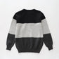 Colour Block Knit Jumper Ollies Place