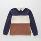 Colour Block Polo Top Ollies Place