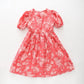 Coral Floral Dress Ollies Place