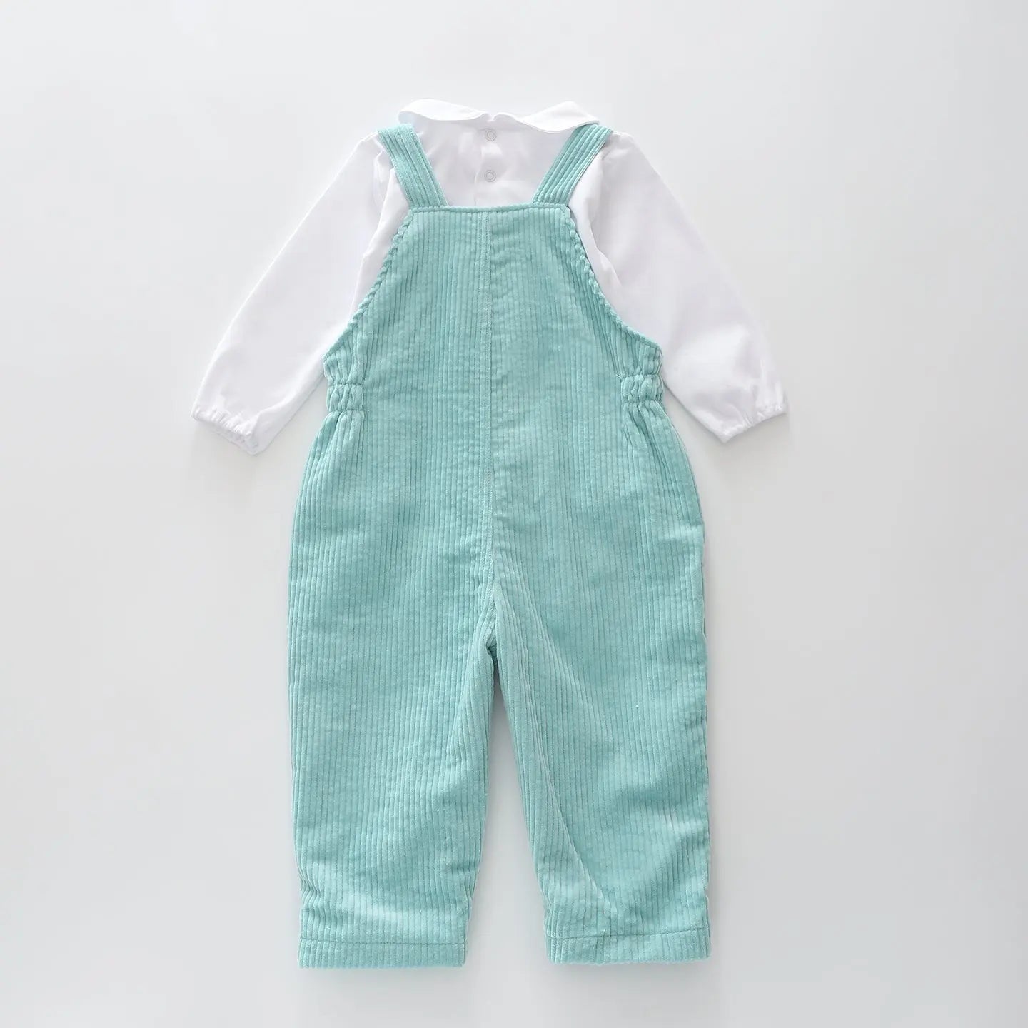 Corduroy Florals Overalls Set Ollies Place