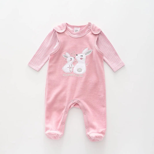 Cotton-Tail, Baby Girls Coveralls Set Ollies Place