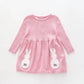 Cotton-tail, Baby Girl Pink Knit Dress Ollies Place