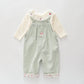 Country Charm Cord Overalls Set Ollies Place