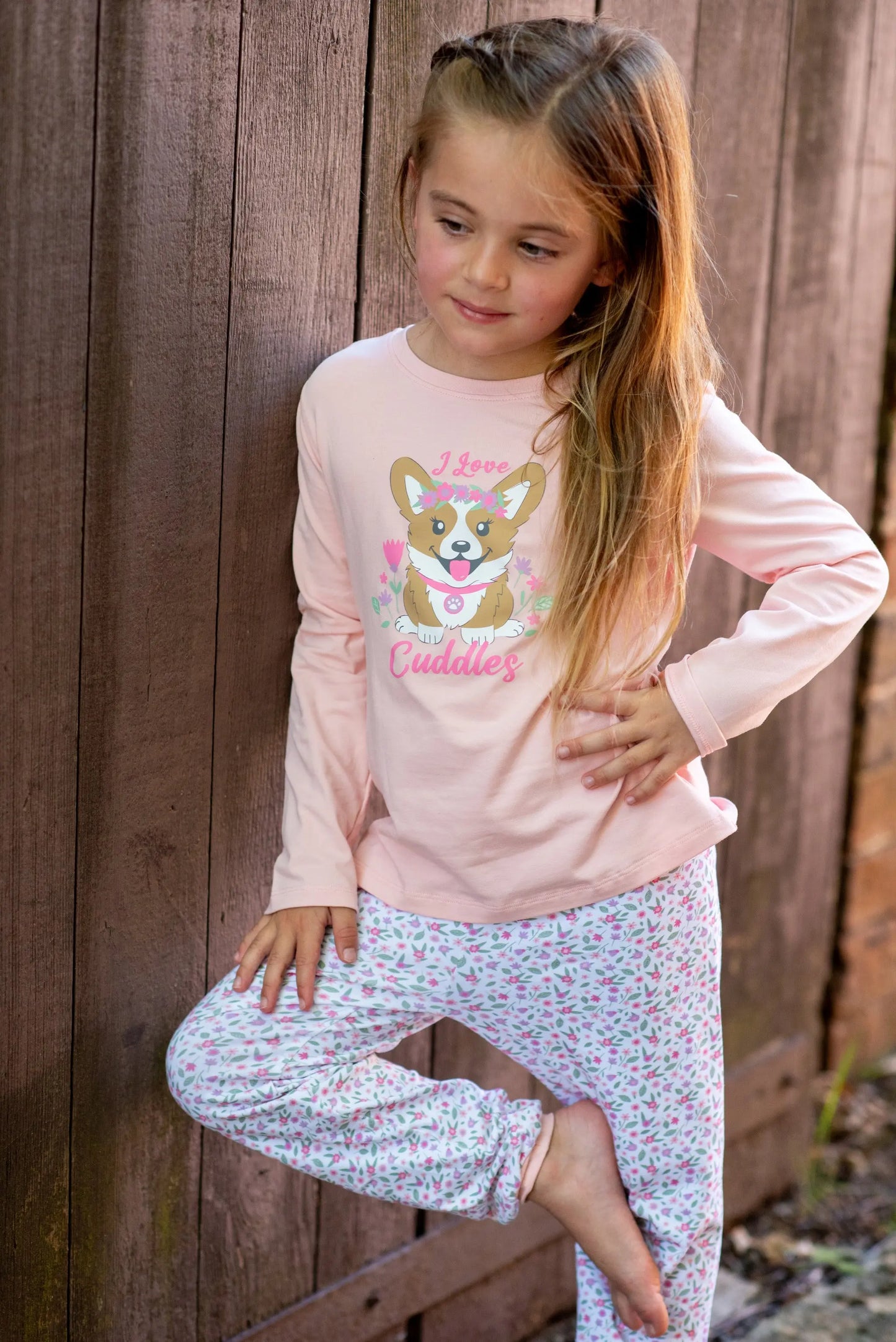 Cuddles The Corgi Pyjama Set Ollies Place