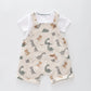 Cutie Dino Overalls Set Ollies Place