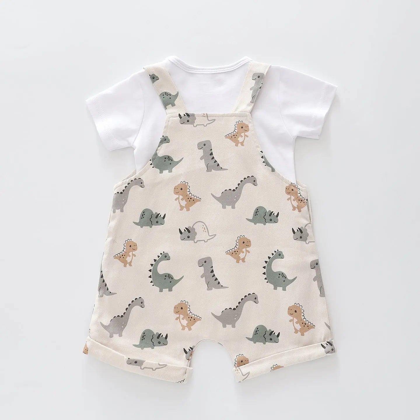 Cutie Dino Overalls Set Ollies Place