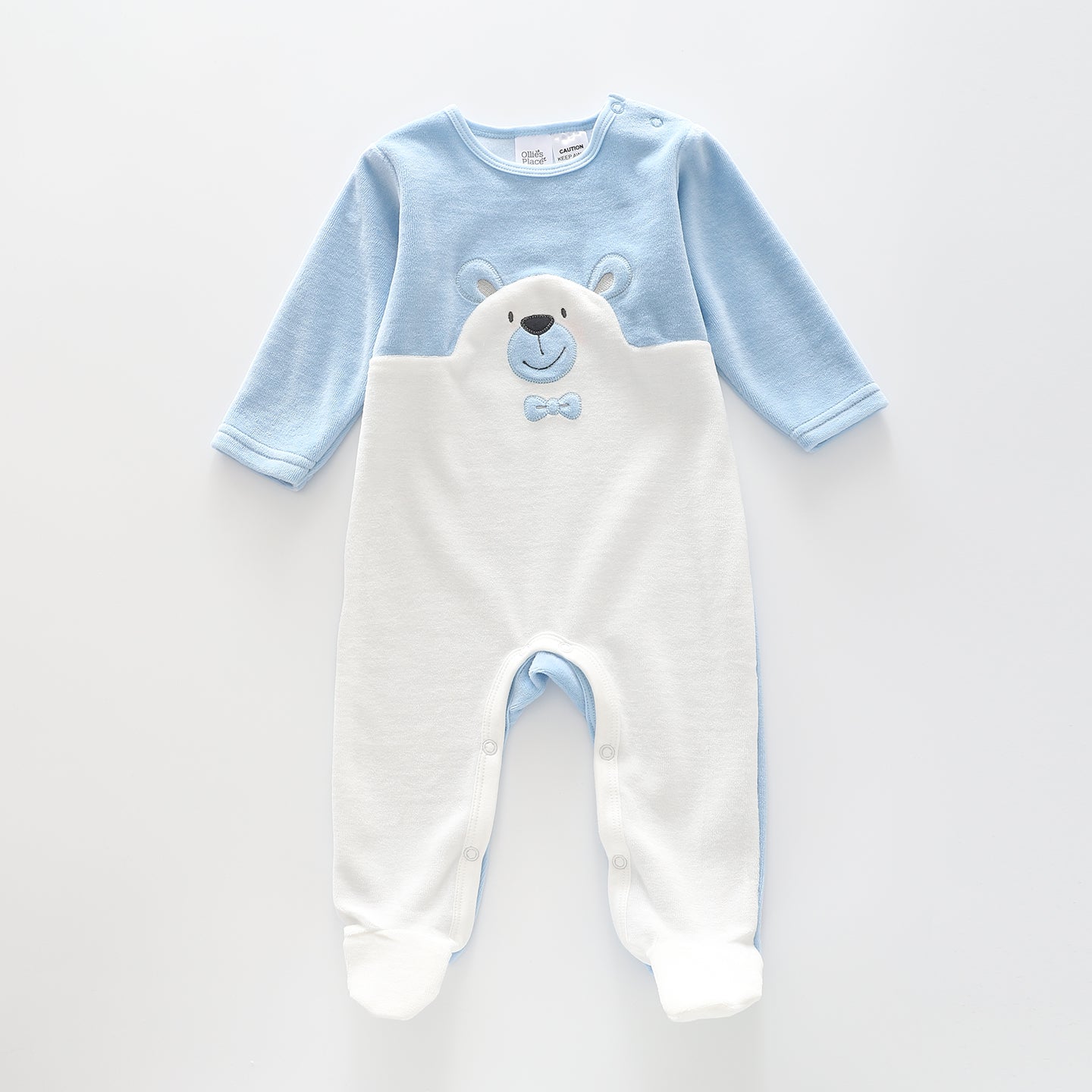 Snuggly Bear Baby Boys' Romper Ollies Place