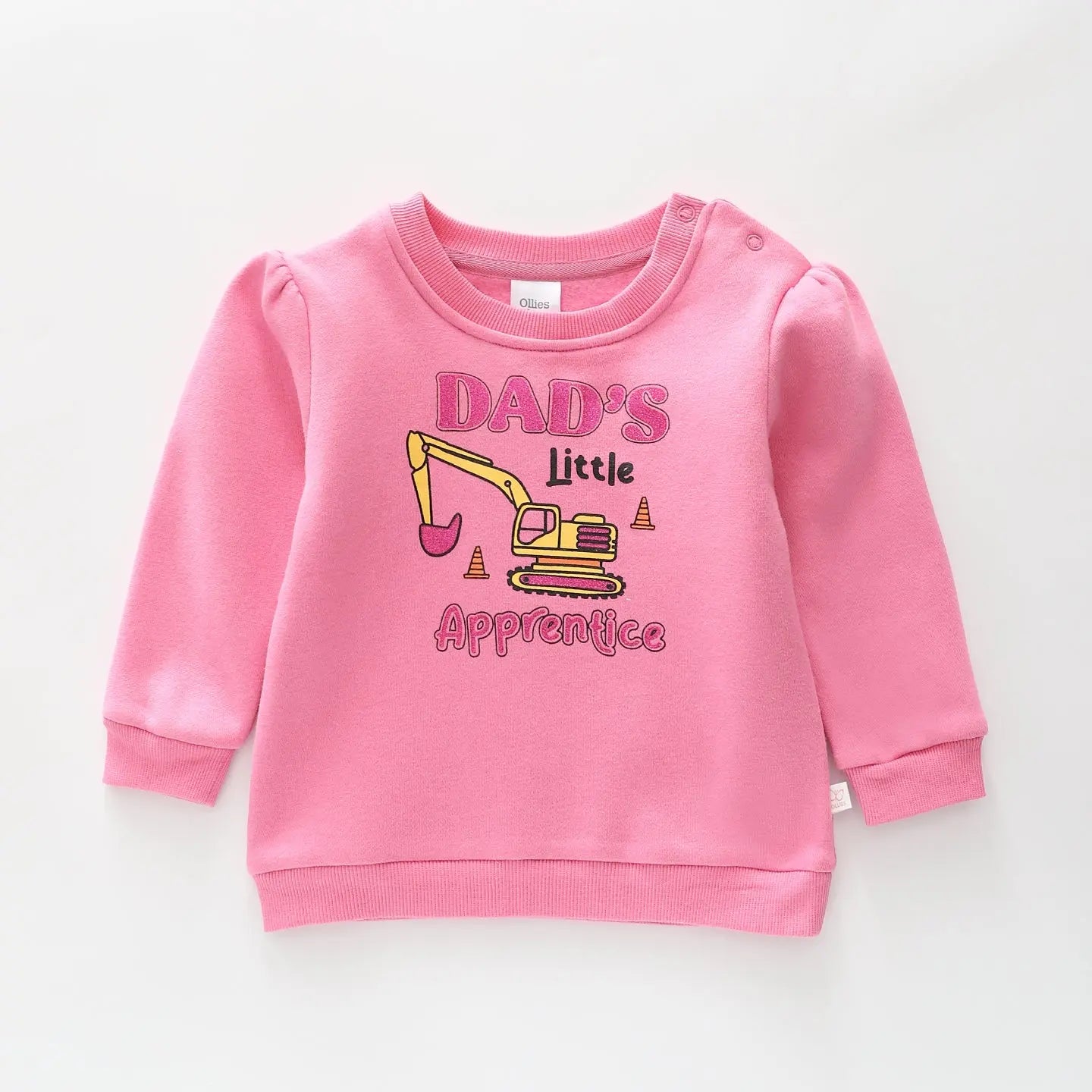 Dad's Little Apprentice Sweatshirt Ollies Place