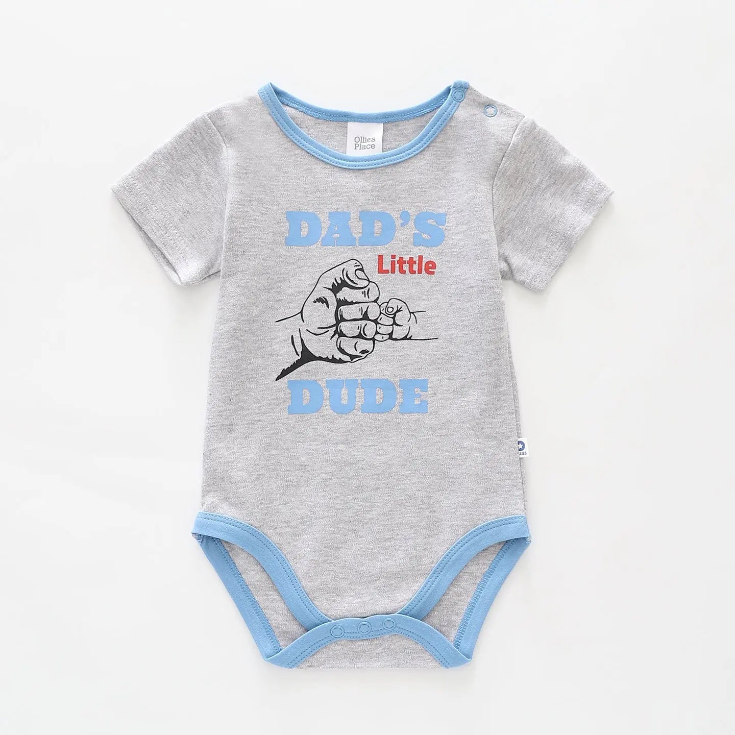 Dad's Little Dude Bodysuit Ollies Place