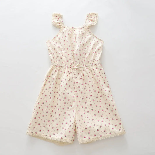 Dainty Flower Cotton Playsuit Ollies Place