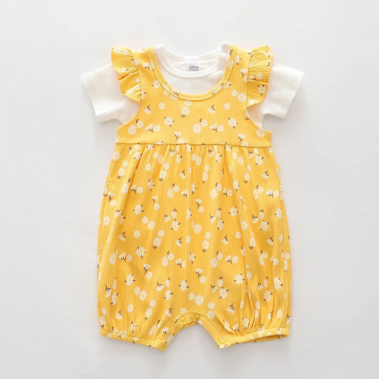 Daisy Boho Romper Outfit (2pc) Ollies Place