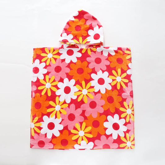 Daisy Days Kids Poncho Towel Ollies Place