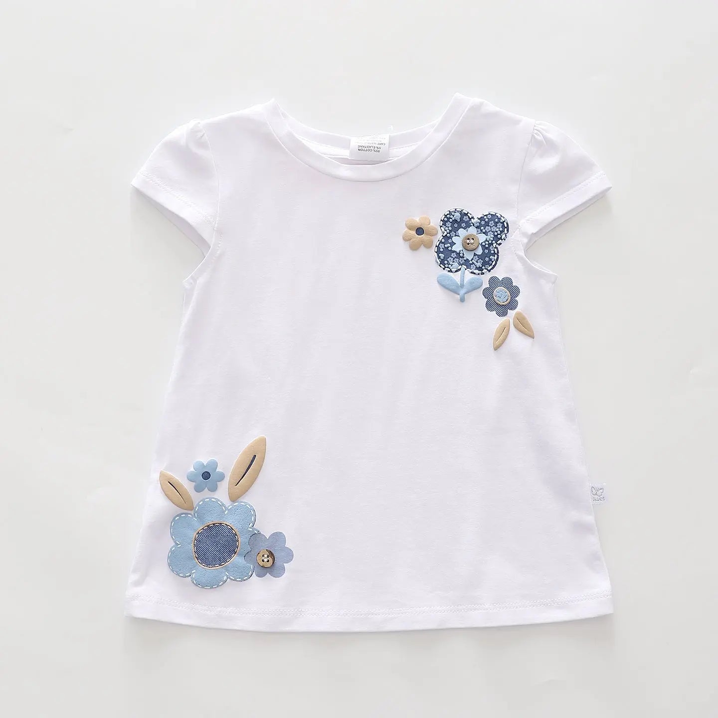 Daisy Denim Tee Ollies Place