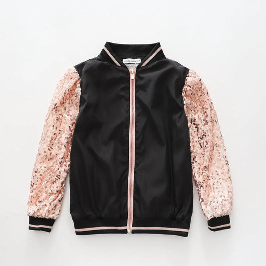 Dance Sequins, Girls Bomber Jacket Ollies Place