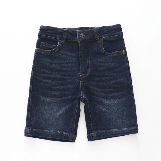 Dark Denim Shorts Ollies Place