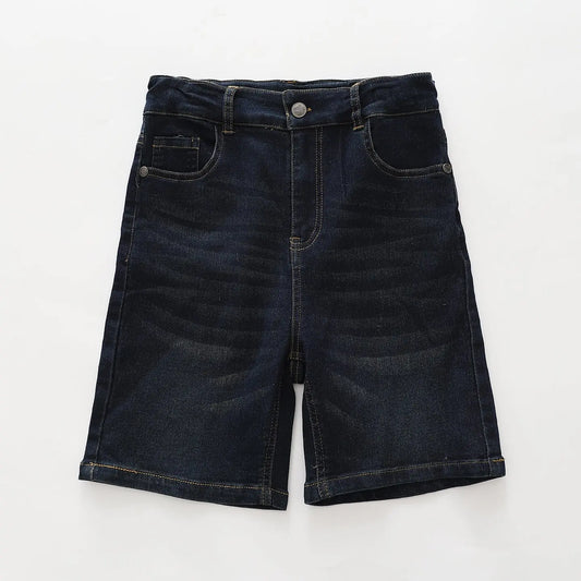 Dark Denim Shorts Ollies Place
