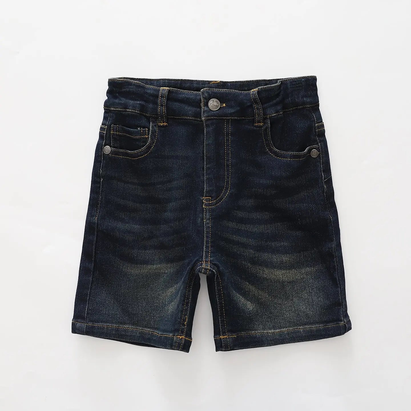 Dark Wash Denim Shorts Ollies Place
