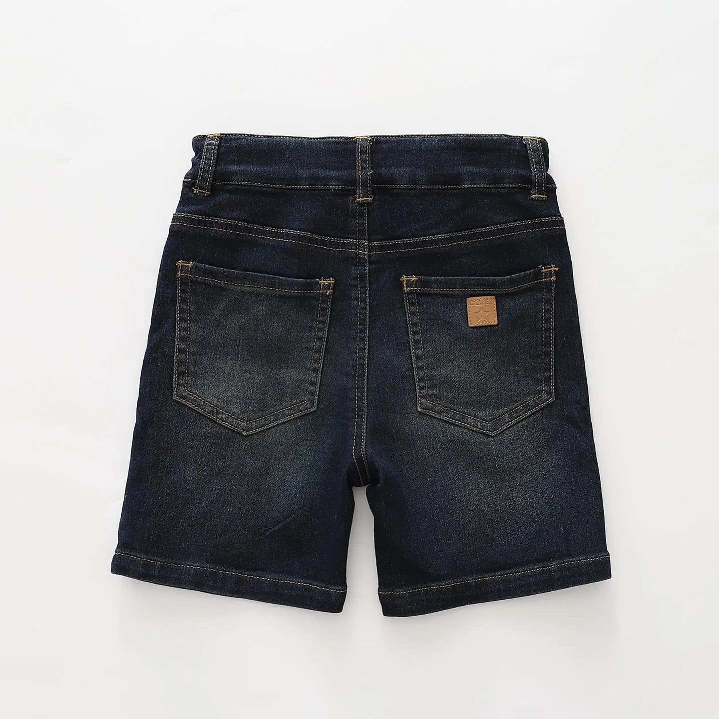 Dark Wash Denim Shorts Ollies Place