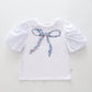 Dazzling Bow Detail Tee Ollies Place