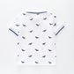 Dino Print Polo T-shirt Ollies Place