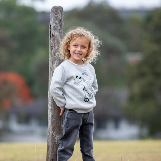 Dino Scooter Sweatshirt Ollies Place