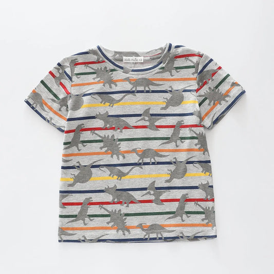 Dino Stripe T-shirt Ollies Place