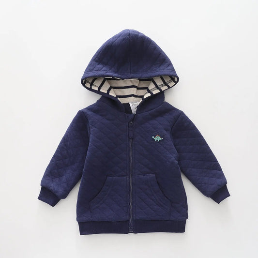 Dino Tales, Baby Boys Zip Hoodie Ollies Place