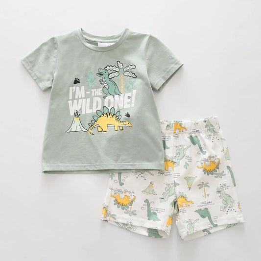 Dino Wild Short PJs Ollies Place